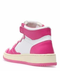 AUTRY Baskets Mid Cuir Rose -Golden Goose-boutique autry52865 pck20230201 3