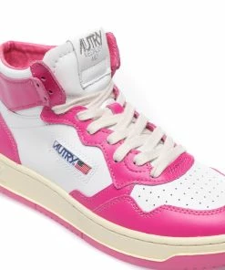 AUTRY Baskets Mid Cuir Rose -Golden Goose-boutique autry52865 pck20230201 4