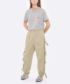 Birkenstock Mules Arizona Fourrure Cuir Stone Coin, Modèle Étroit -Golden Goose-boutique birk1 look20220629 52