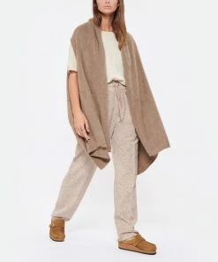 Birkenstock Sabots Buckley Fourrure Suédé Tea, Modèle Étroit -Golden Goose-boutique birk1 look20220713 180