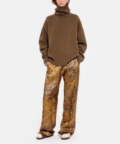 Birkenstock Mules Arizona Fourrure Cuir Habana, Modèle Étroit -Golden Goose-boutique birk1 look20220812 40