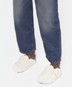 Birkenstock Sabots Boston Fourrure Teddy Eggshell 12 Birkenstock Sabots Boston Fourrure Teddy Eggshell -Golden Goose-boutique birk1 look20221018 92