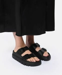 Birkenstock Sandales Arizona Chunky Cuir Noir 12 Birkenstock Sandales Arizona Chunky Cuir Noir -Golden Goose-boutique birk1 look20230222 242