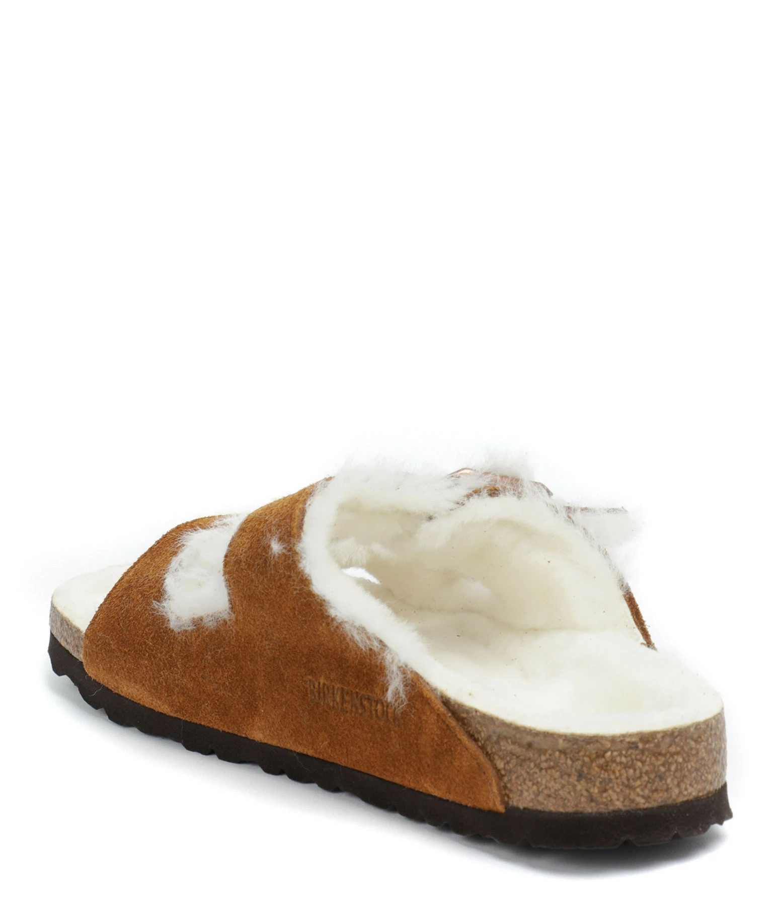 Birkenstock Mules Arizona Fourrure Cuir Mink, Modèle Étroit 5 Birkenstock Mules Arizona Fourrure Cuir Mink, Modèle Étroit – Image 3