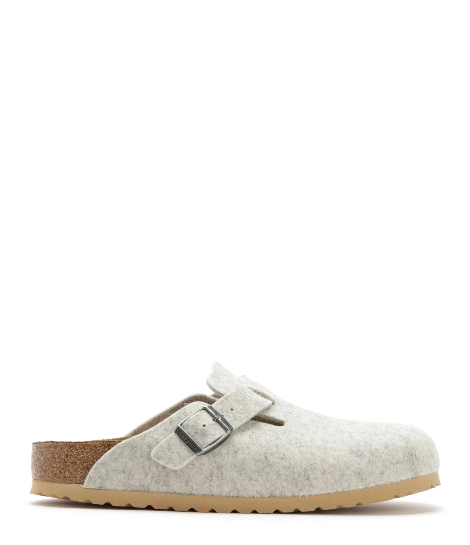 Birkenstock Sabots Boston Laine Eggshell, Modèle Étroit 3 Birkenstock Sabots Boston Laine Eggshell, Modèle Étroit