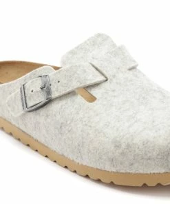 Birkenstock Sabots Boston Laine Eggshell, Modèle Étroit 13 Birkenstock Sabots Boston Laine Eggshell, Modèle Étroit -Golden Goose-boutique birk145189 pck20220810 4