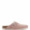 Birkenstock Sabots Boston Fourrure Cuir Pink Clay, Modèle Étroit 2 Birkenstock Sabots Boston Fourrure Cuir Pink Clay, Modèle Étroit -Golden Goose-boutique birk145191 pck20220810 1