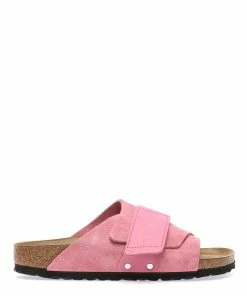 Birkenstock Mules Kyoto Cuir Suédé Candy Pink
