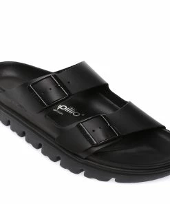 Birkenstock Sandales Arizona Chunky Cuir Noir 10 Birkenstock Sandales Arizona Chunky Cuir Noir -Golden Goose-boutique birk149108 pck20230216 3