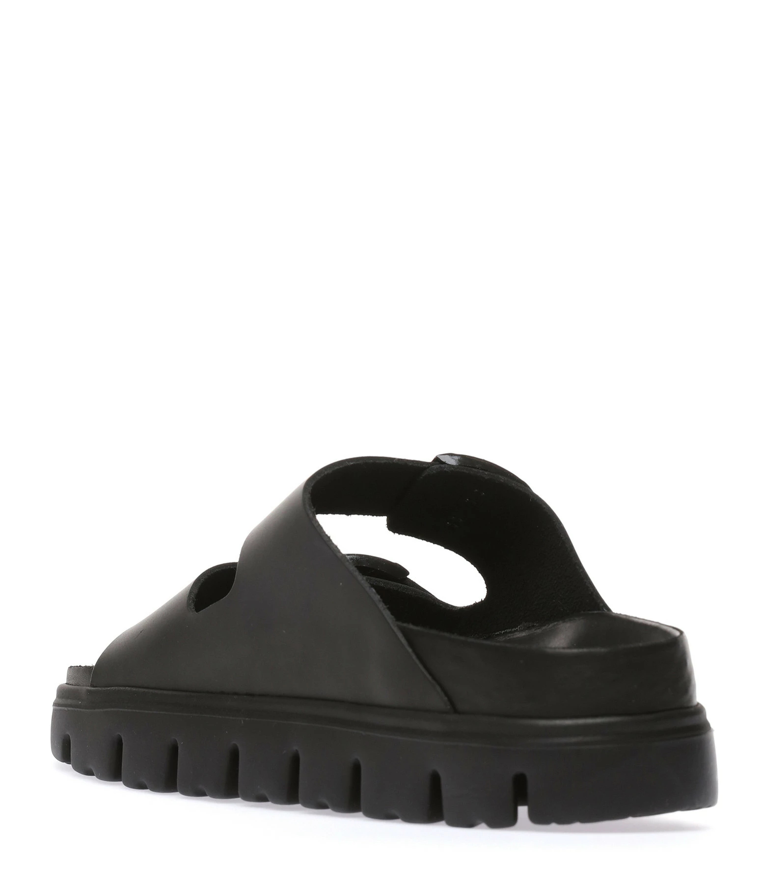 Birkenstock Sandales Arizona Chunky Cuir Noir 6 Birkenstock Sandales Arizona Chunky Cuir Noir – Image 4