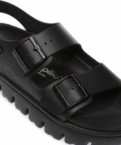 Birkenstock Sandales Milano Chunky Cuir Noir 10 Birkenstock Sandales Milano Chunky Cuir Noir -Golden Goose-boutique birk149109 pck20230216 3