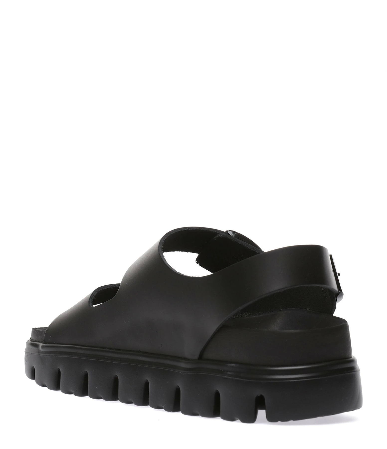 Birkenstock Sandales Milano Chunky Cuir Noir 5 Birkenstock Sandales Milano Chunky Cuir Noir – Image 4