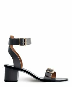 ATP Atelier Sandales Carmen Vachette Noir