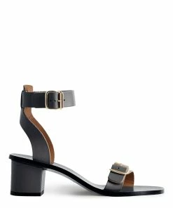 ATP Atelier Sandales Carmen Vachette Noir