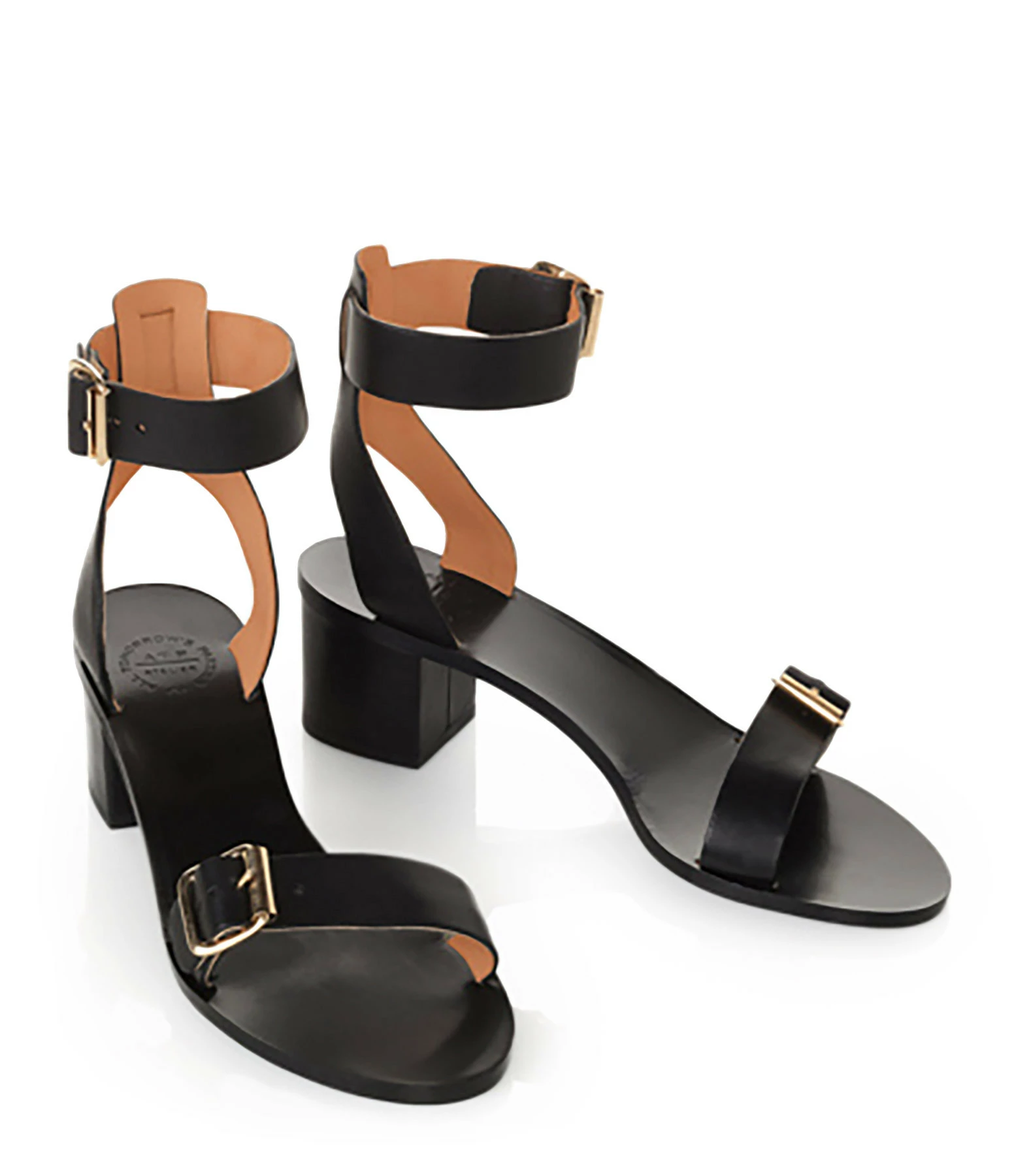 ATP Atelier Sandales Carmen Vachette Noir 4 ATP Atelier Sandales Carmen Vachette Noir – Image 2