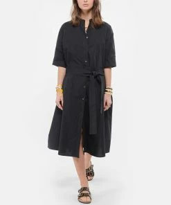 Claris Virot Mules Odette Python Clous Noir Doré -Golden Goose-boutique clari look20210304 17