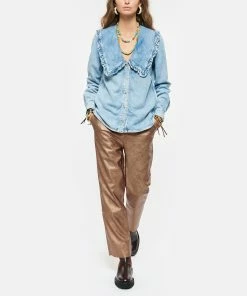 Claris Virot Bottines Ziggy Cuir Bordeaux -Golden Goose-boutique clari look20210720 25 1