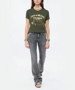 Claris Virot Mules Odette Cuir Clous Tie & Dye Bleu -Golden Goose-boutique clari look20220118 4