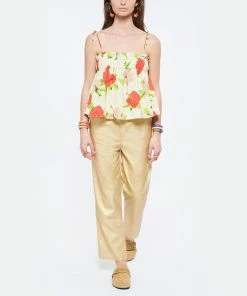 Claris Virot Sabots Georgette Cuir Sable -Golden Goose-boutique clari look20220315 303