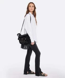 Claris Virot Mules Odette Python Clous Noir Doré -Golden Goose-boutique clari look20221220 216