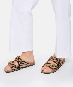 Claris Virot Sandales Odette Cuir Imprimé Tigre 10 Claris Virot Sandales Odette Cuir Imprimé Tigre -Golden Goose-boutique clari look20221220 349