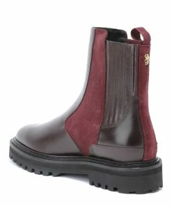 Claris Virot Bottines Ziggy Cuir Bordeaux -Golden Goose-boutique clari34572 pck20210715 3 1