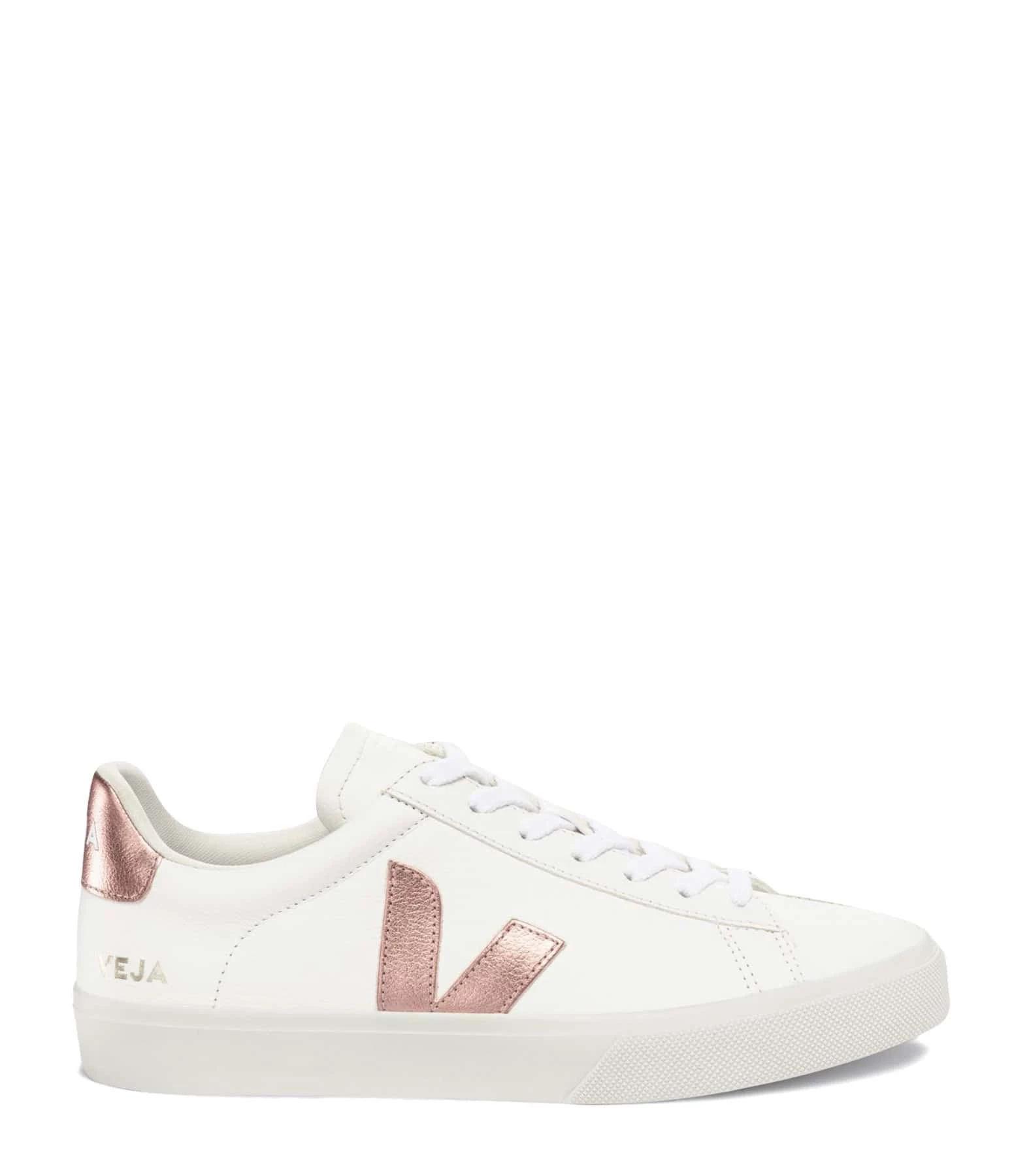 Veja Baskets Campo Chromefree Cuir Extra Blanc Nacre 3 Veja Baskets Campo Chromefree Cuir Extra Blanc Nacre