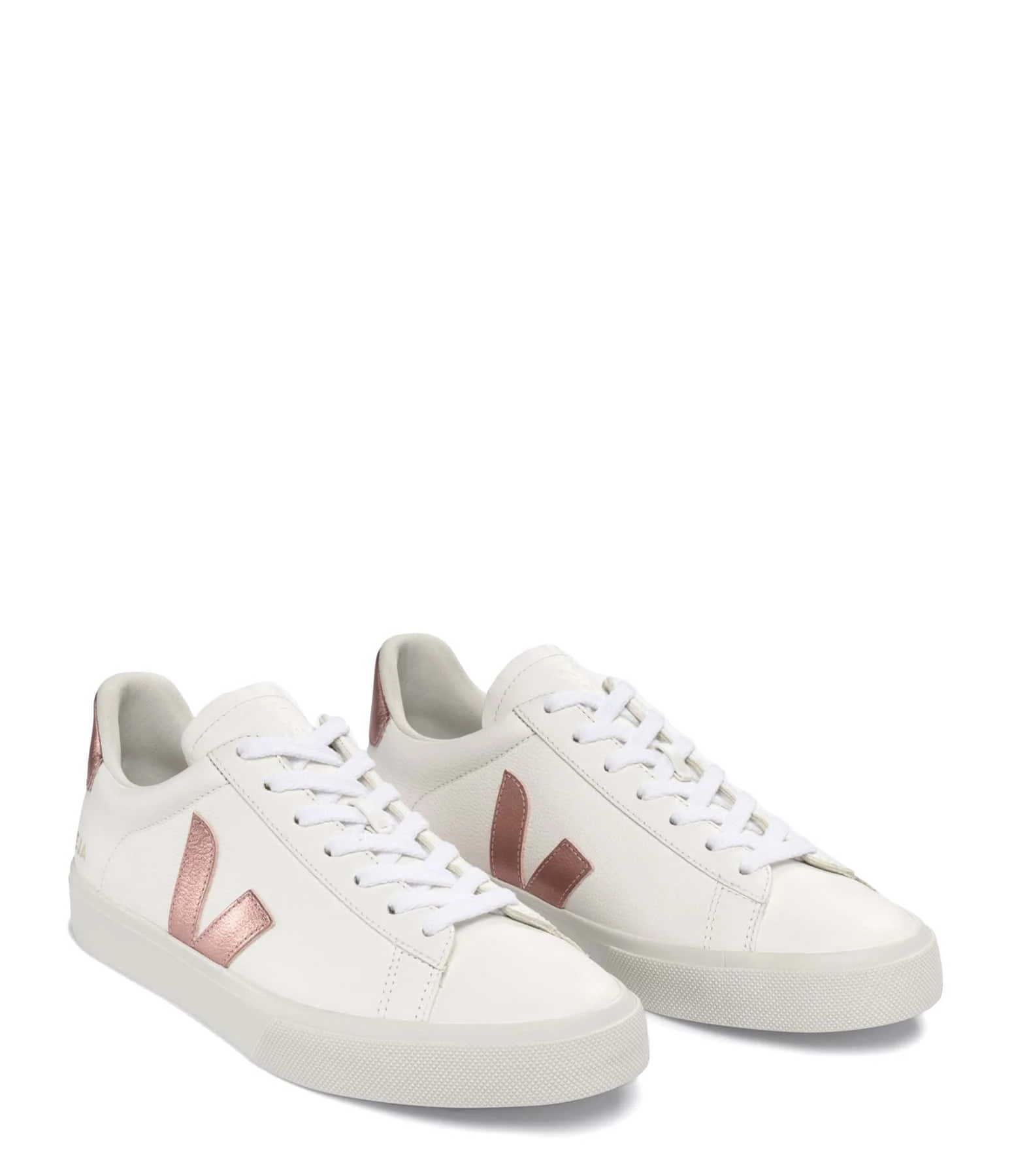Veja Baskets Campo Chromefree Cuir Extra Blanc Nacre 4 Veja Baskets Campo Chromefree Cuir Extra Blanc Nacre – Image 2