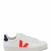 Veja Baskets Campo Chromefree Blanc Orange Fluo -Golden Goose-boutique cp052195 1