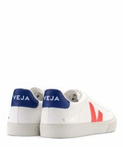 Veja Baskets Campo Chromefree Blanc Orange Fluo 10 Veja Baskets Campo Chromefree Blanc Orange Fluo -Golden Goose-boutique cp052195 3