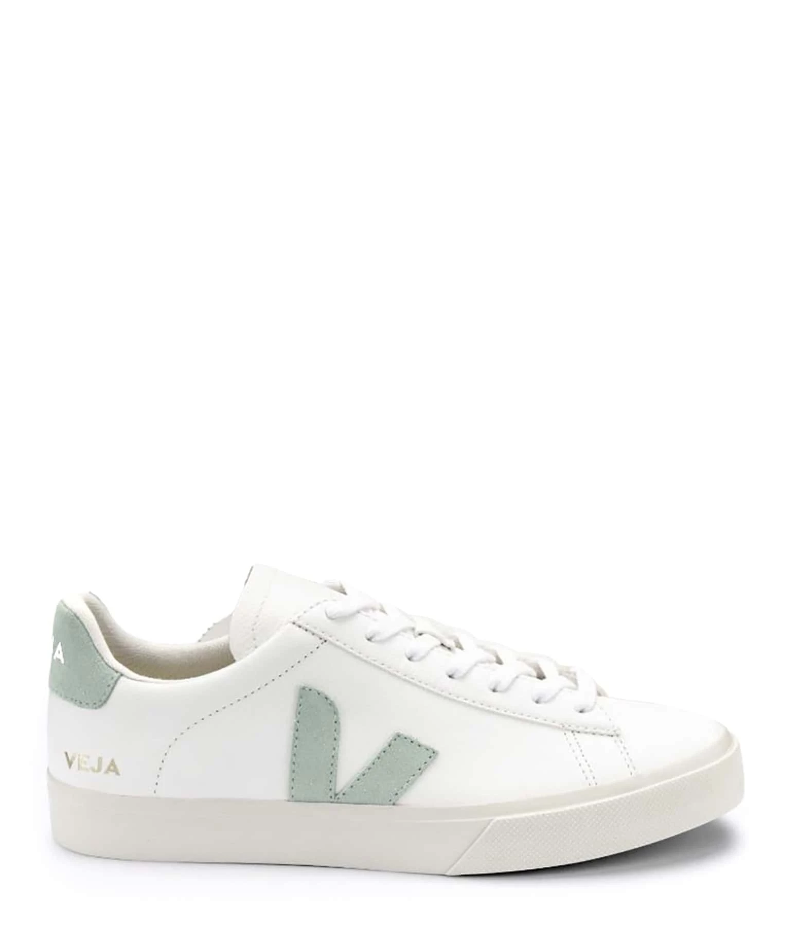 Veja Baskets Campo Chromefree Cuir Extra Blanc Matcha 3 Veja Baskets Campo Chromefree Cuir Extra Blanc Matcha