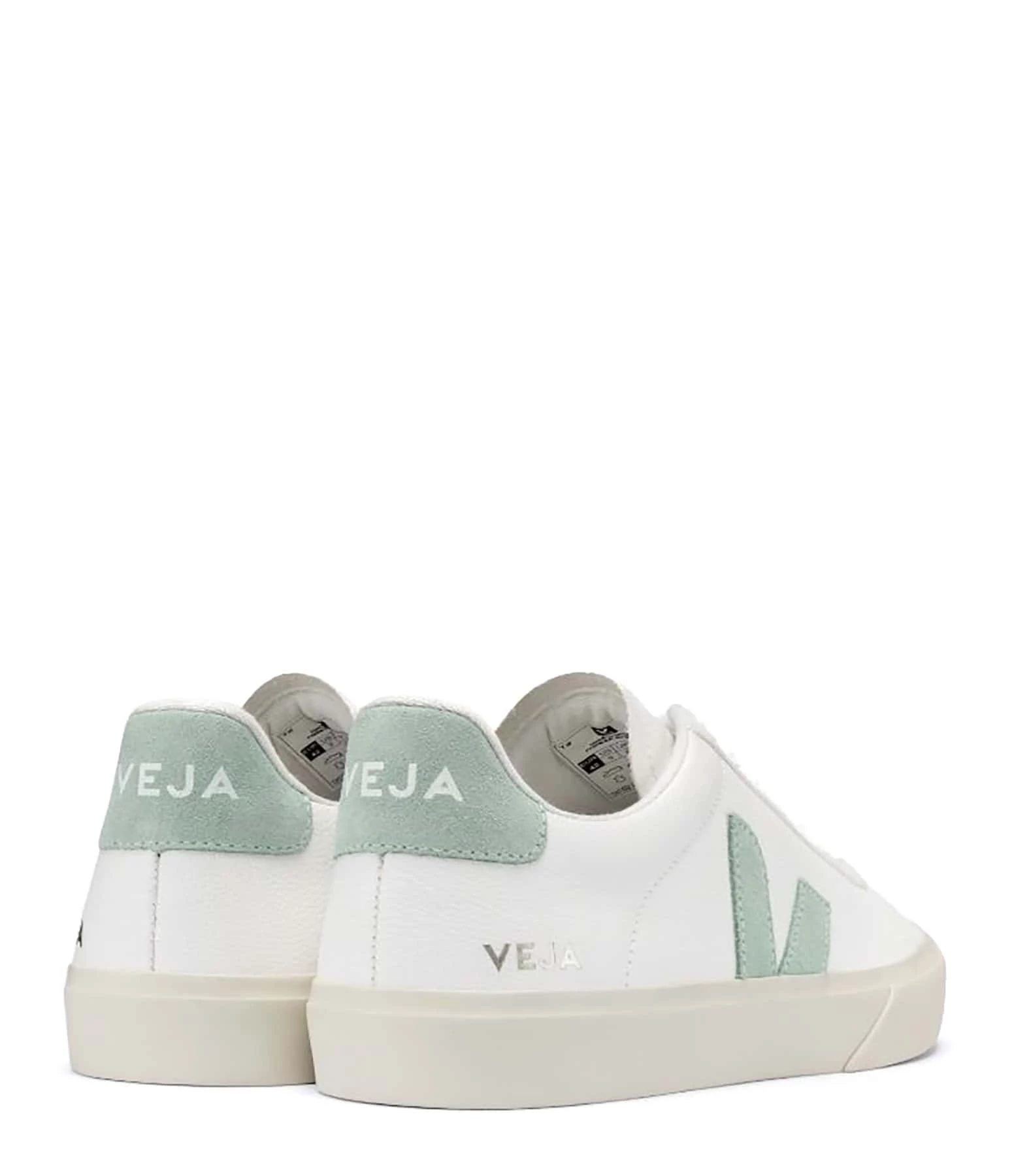 Veja Baskets Campo Chromefree Cuir Extra Blanc Matcha 5 Veja Baskets Campo Chromefree Cuir Extra Blanc Matcha – Image 3
