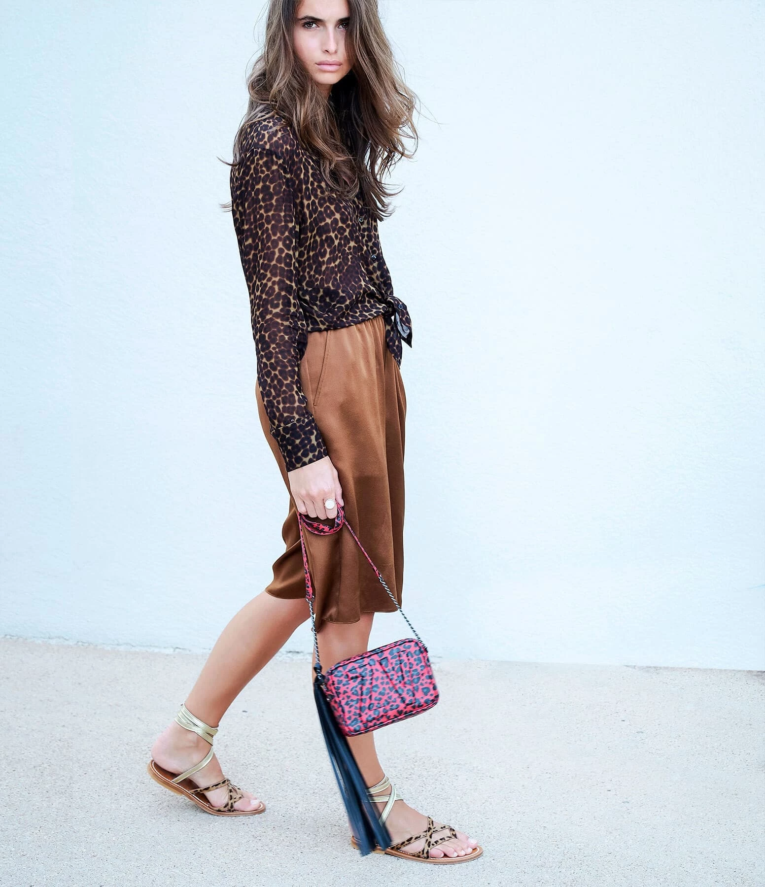 K.jacques Sandales Zenobie Léopard Lame Platine 10 K.jacques Sandales Zenobie Léopard Lame Platine – Image 8