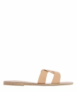 Ancient Greek Sandals Mules Desmos Camel