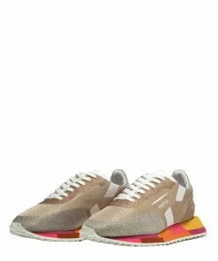 GHOUD VENICE Baskets Running Star Low Mesh Bronze Doré -Golden Goose-boutique e11ismlwmg420000 4