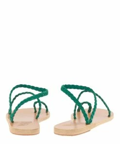 Ancient Greek Sandals Sandales Eleftheria Vert 11 Ancient Greek Sandals Sandales Eleftheria Vert -Golden Goose-boutique eleftheria crosta green back view high