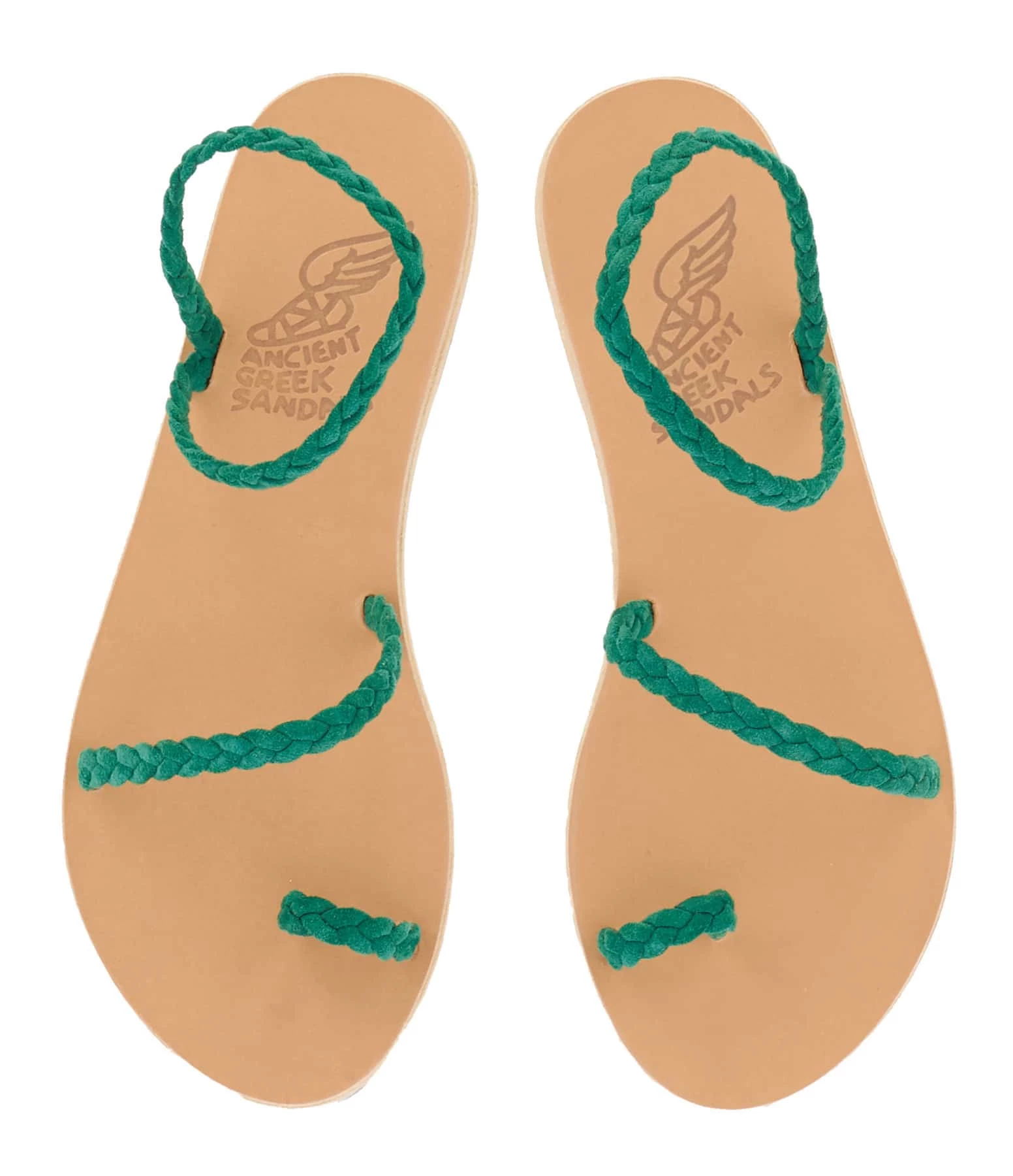 Ancient Greek Sandals Sandales Eleftheria Vert 4 Ancient Greek Sandals Sandales Eleftheria Vert – Image 2