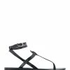 Ancient Greek Sandals Sandales Estia Noir