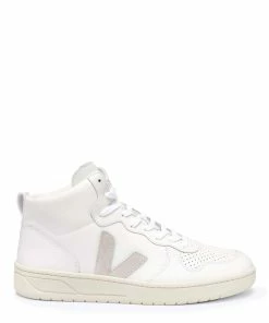 Veja Baskets V-15 Cuir Extra Blanc Naturel