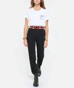 Ganni Bottines Caoutchouc Recyclé Noir -Golden Goose-boutique ganni look20210525 198