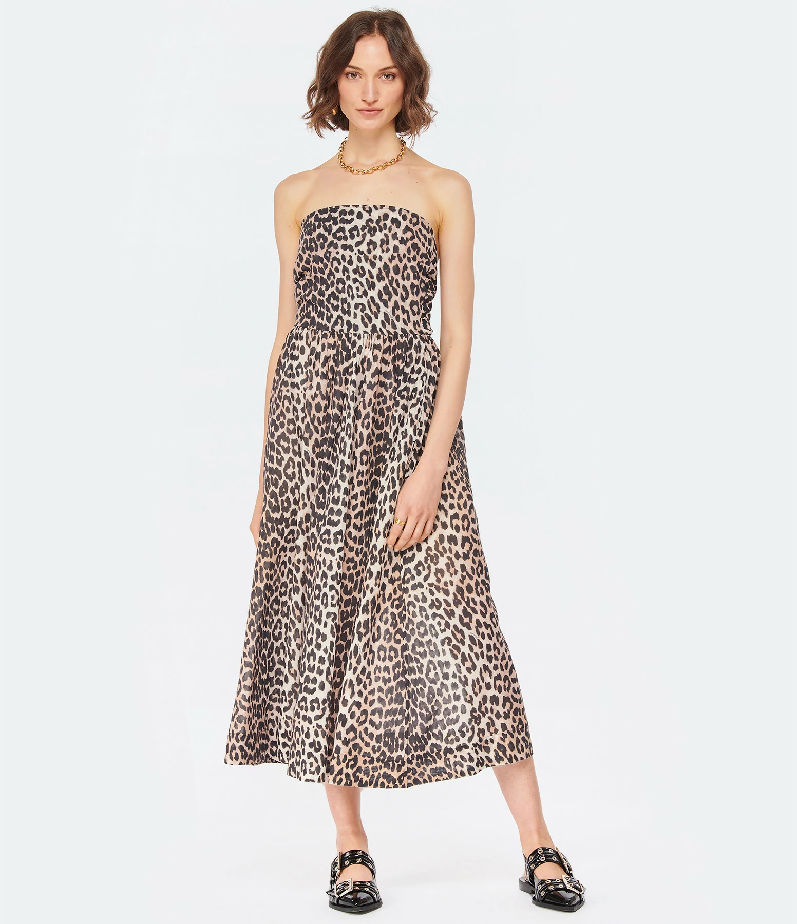 Ganni Sandales Boucles Cuir Noir 8 Ganni Sandales Boucles Cuir Noir – Image 6