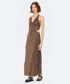 Ganni Sandales Boucles Cuir Noir -Golden Goose-boutique ganni look20221205 181 1