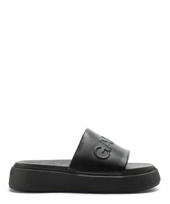 Ganni Mules Sporty Noir