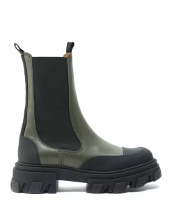 Ganni Bottines Cuir Kalamata