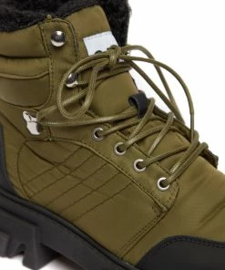 Ganni Bottines Cuir Kalamata Kaki 13 Ganni Bottines Cuir Kalamata Kaki -Golden Goose-boutique ganni47322 pck20221027 4