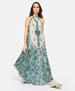 GHOUD VENICE Baskets Rush M Mesh Cuir Mirror Sauge Crème -Golden Goose-boutique ghoud look20221215 370