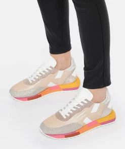 GHOUD VENICE Baskets Running Star Low Mesh Bronze Doré -Golden Goose-boutique ghoud look20221222 301