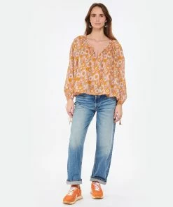 GHOUD VENICE Baskets Rush One Mesh Cuir Orange -Golden Goose-boutique ghoud look20230110 100