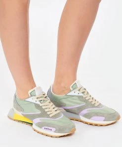 GHOUD VENICE Baskets Rush GR2 Cuir Suédé Sauge Lila, Capsule Flash 12 GHOUD VENICE Baskets Rush GR2 Cuir Suédé Sauge Lila, Capsule Flash -Golden Goose-boutique ghoud look20230110 114