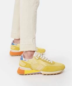 GHOUD VENICE Baskets Rush Groove Cuir Jaune -Golden Goose-boutique ghoud look20230125 345